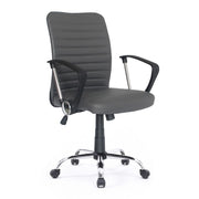 Asgar Büro Sessel Crome Basis Tortora Effez