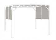 Pavillon -Zypernblatt 3 x3 Meter in Tortora Polyester