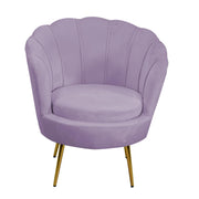 Velluto Tulipan Viola CM73X72H77 Sessel